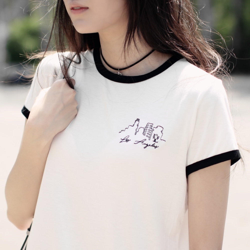 Los Angeles Cropped Tee